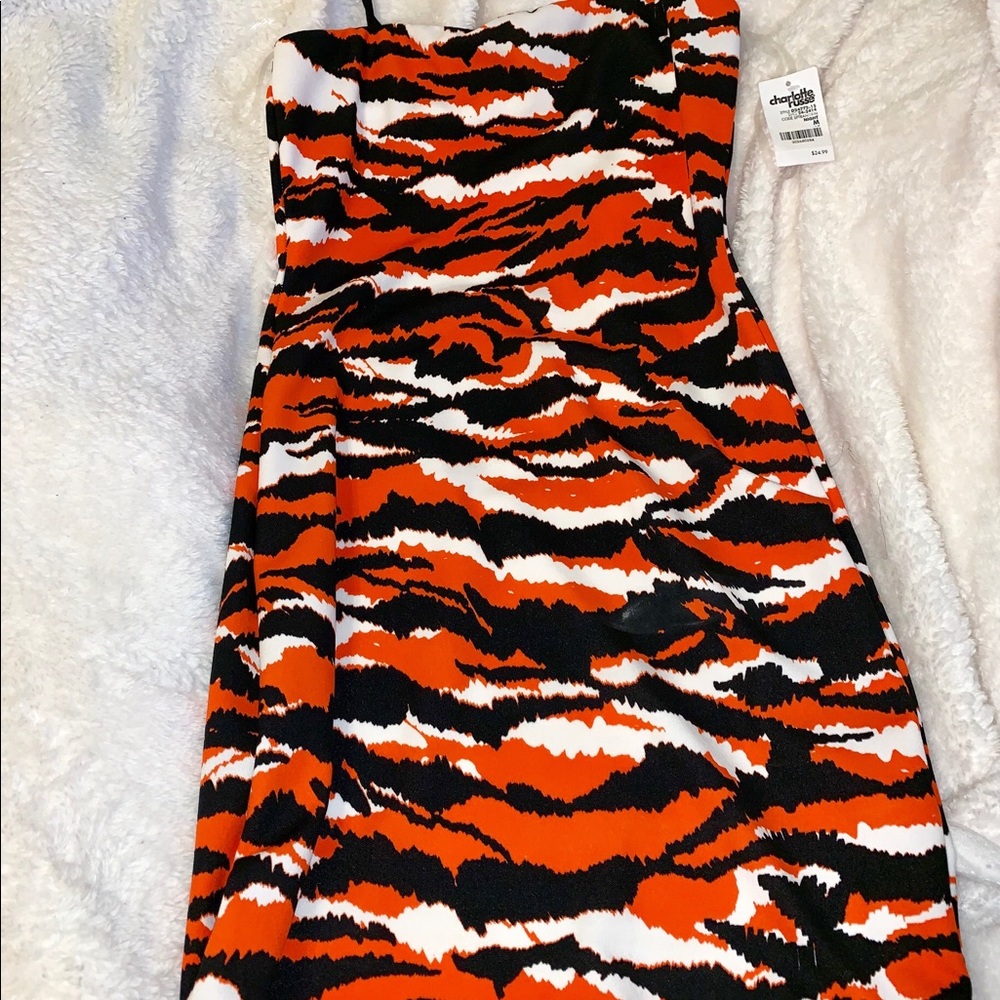 Tiger Print Dress
